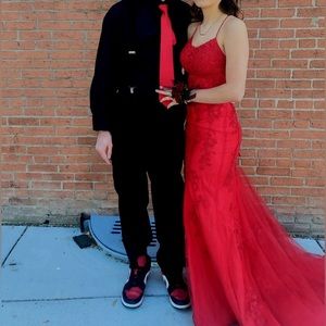 Long red Berlinnova dress